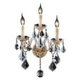 thumbnail image 1 of Elegant Lighting Alexandria 13" 3 Light Royal Crystal Wall Sconce, 1 of 1