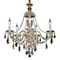 thumbnail image 1 of Elegant Lighting Alexandria 25" 5 Light Elegant Crystal Chandelier, 1 of 2