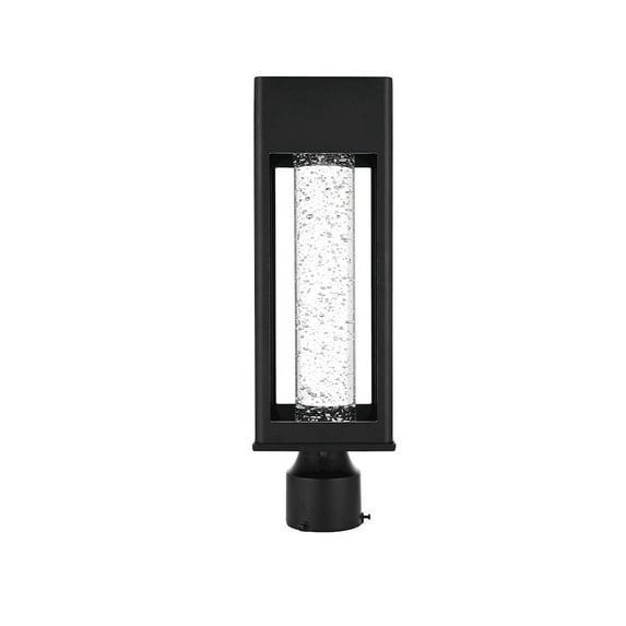 Elegant Lighting Amaris 18 inch LED Outdoor Post light in Black