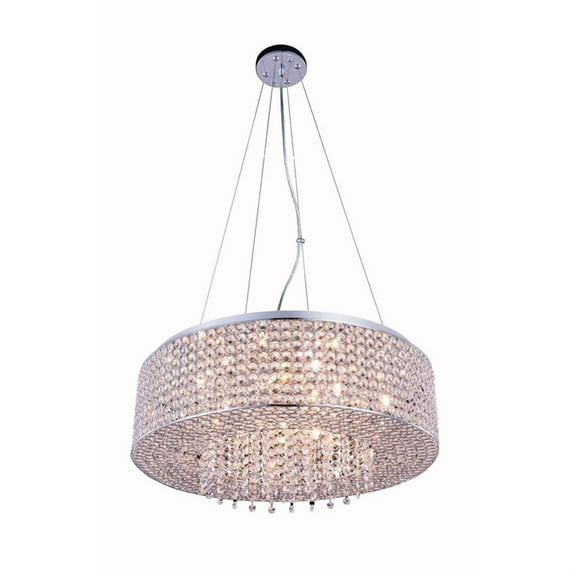 Amelie 10 light Chrome Pendant - V2914D24C/RC