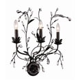 thumbnail image 1 of Arbor Collection Wall Sconce W:20" H:21" E:11" Lt:3 Golden Dark Bronze Finish Royal Cut Clear, 1 of 2