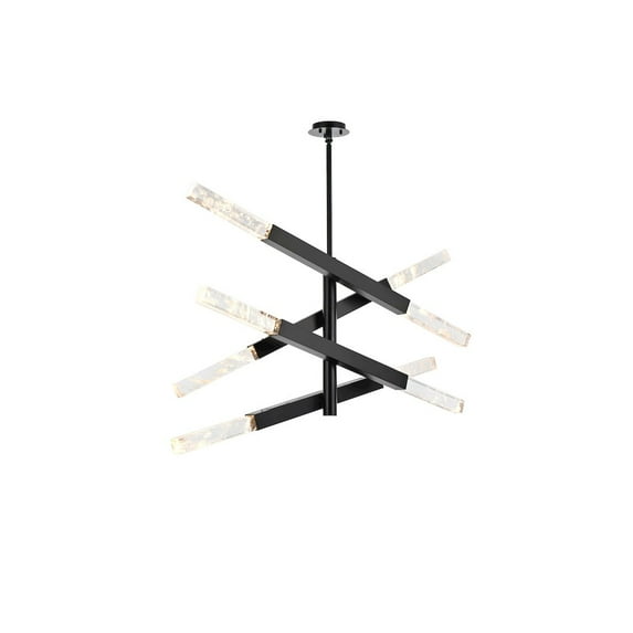 Elegant Lighting Ari 4-Bar Pendant In Black