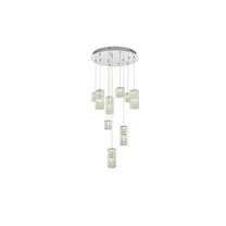 Elegant Lighting Aston 24 inch LED Pendant in Chrome
