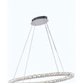 thumbnail image 1 of Elegant Lighting Atom 42" 32 Light Royal Crystal Chandelier, 1 of 1