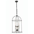 thumbnail image 1 of Bavaria Collection Pendant Lamp D:20" H:38" Lt:4 Bronze Finish, 1 of 1