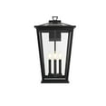 thumbnail image 1 of Elegant Lighting Berks 12.5 Inch Outdoor Wall Sconce In Black, 1 of 8