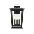thumbnail image 1 of Elegant Lighting Cayman 7 inch Outdoor Pendant in Black, 1 of 8