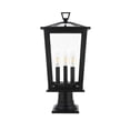 thumbnail image 1 of Elegant Lighting Cayman 7" Outdoor Pendant In Black, 1 of 7