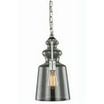 thumbnail image 1 of Elegant Lighting Champlain 8" Pendant Lamp in Silver, 1 of 2