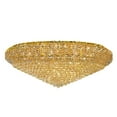 thumbnail image 1 of Elegant Lighting Eca1f48g Belenus 36-Light, Single-Tier Flush Mount Crystal Chandelier,, 1 of 7