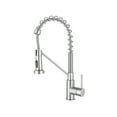 thumbnail image 1 of Elegant Lighting Yara Single Handle Pull Down Sprayer Kitchen Faucet In Brushed Nickel, 1 of 6