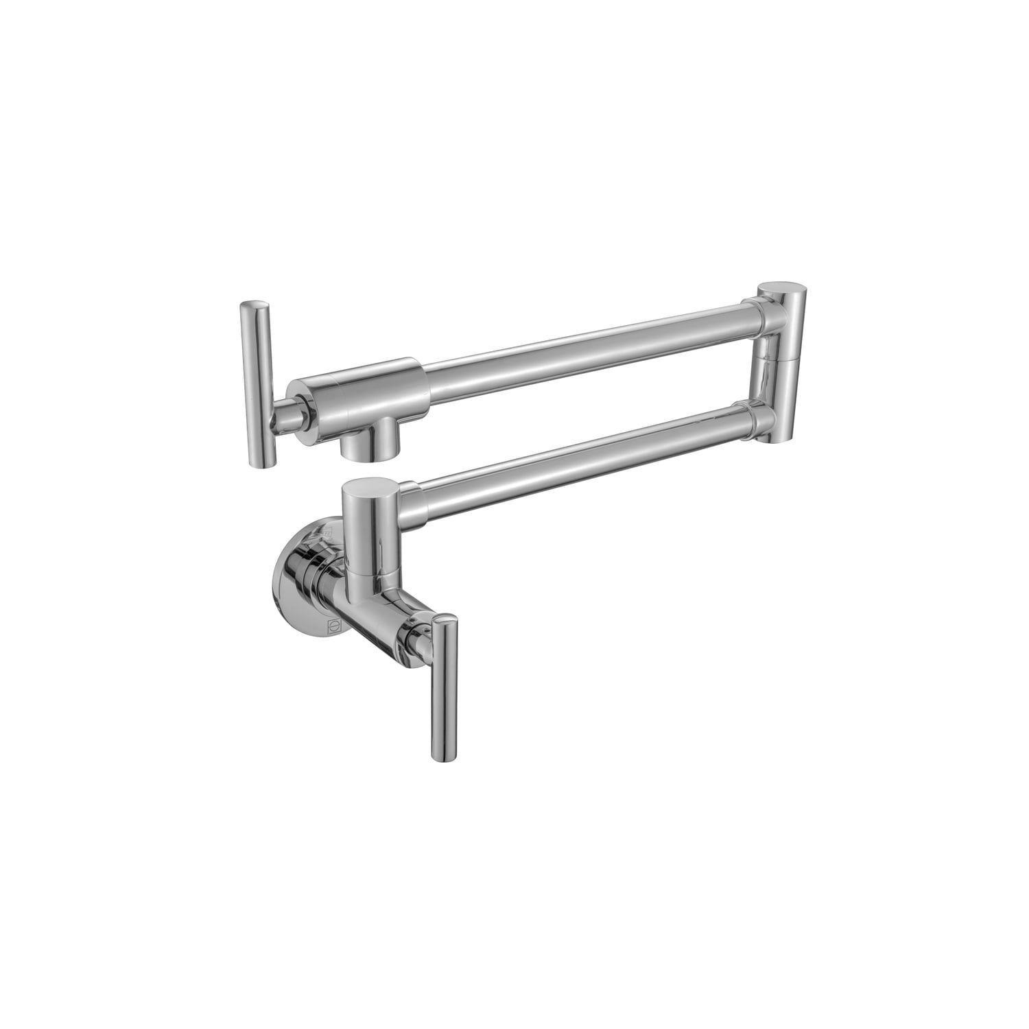 Gabriel Brushed Nickel Wall Mounted Pot Filler Faucet