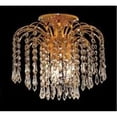 thumbnail image 1 of 6801 Falls Collection Flush Mount D12in H12in Lt:3 Gold Finish (Royal Cut Crystals) - Finish:Gold - Finish:Gold - Finish:Gold - Finish:Gold-Finish:Gold, 1 of 1