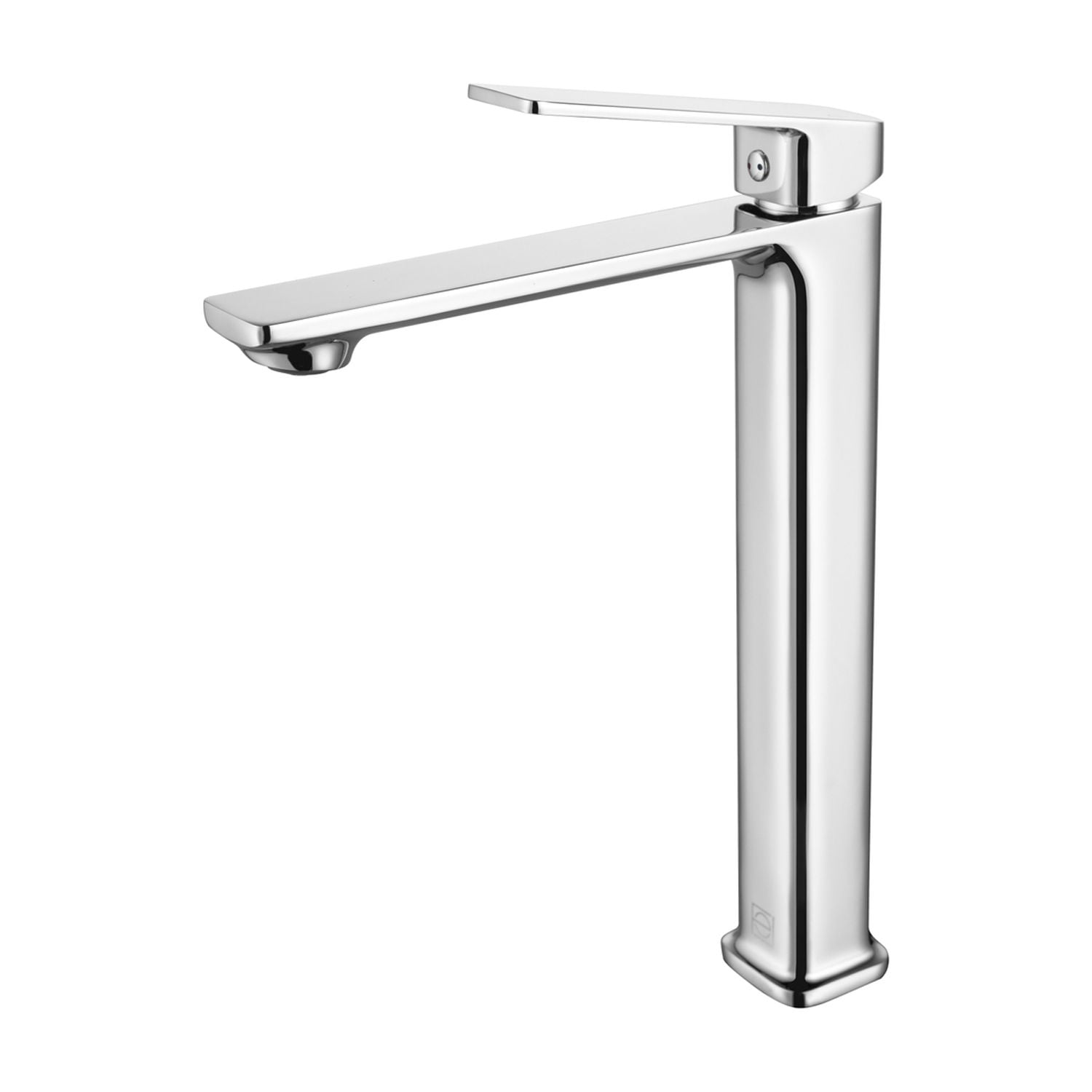 Lena Chrome Single-Handle Bathroom Faucet with Ceramic Valve