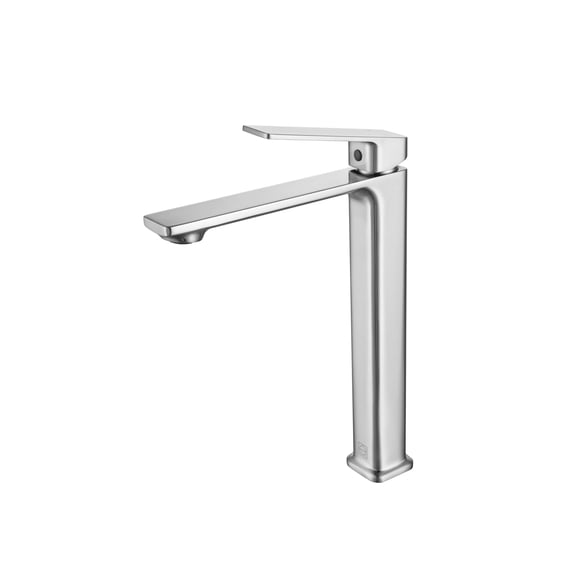 Elegant Lighting Lena Single Hole Single Handle Bathroom Faucet In Brushed Nickel