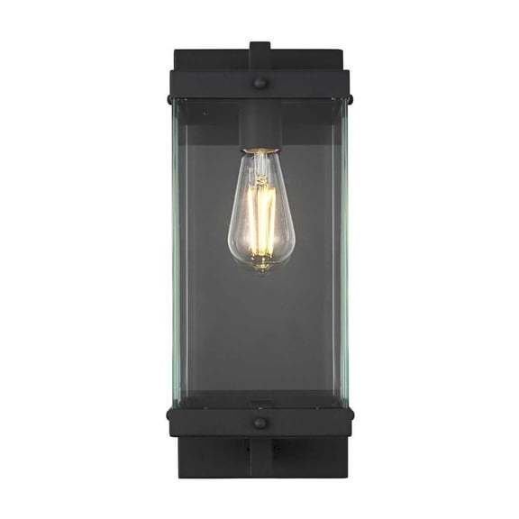 Elegant Lighting Julien 7" Outdoor Wall Sconce in Black