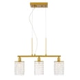 thumbnail image 1 of Taylor 3 light Brass Pendant, 1 of 3