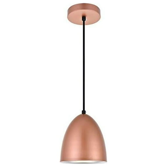 Living District Neutra 1 Light Honey Gold Pendant
