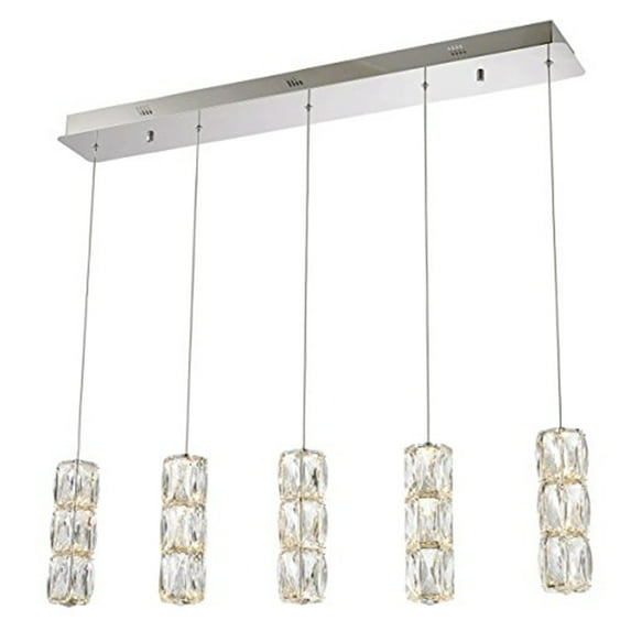 Elegant Lighting Lincoln 10 light Burnished Brass Chandelier Clear Royal Cut Crystal