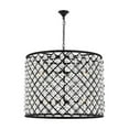 thumbnail image 1 of Elegant Lighting Madison 36" 12 Light Royal Crystal Pendant Lamp, 1 of 9