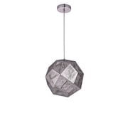 Elegant Furniture and Lighting Malta 128 light Satin Dark Grey Chandelier Clear Royal Cut Crystal
