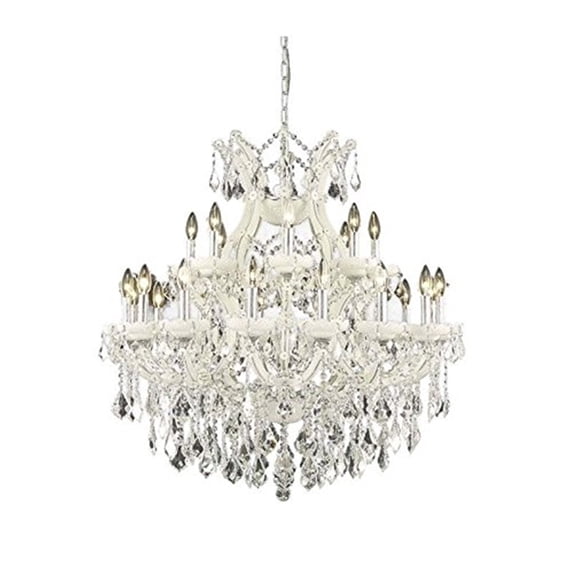Elegant Lighting Maria Theresa 24 Light Elements Crystal Chandelier