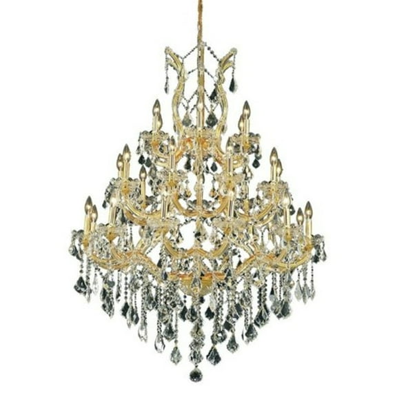 Elegant Lighting Maria Theresa 28 Light Elements Crystal Chandelier