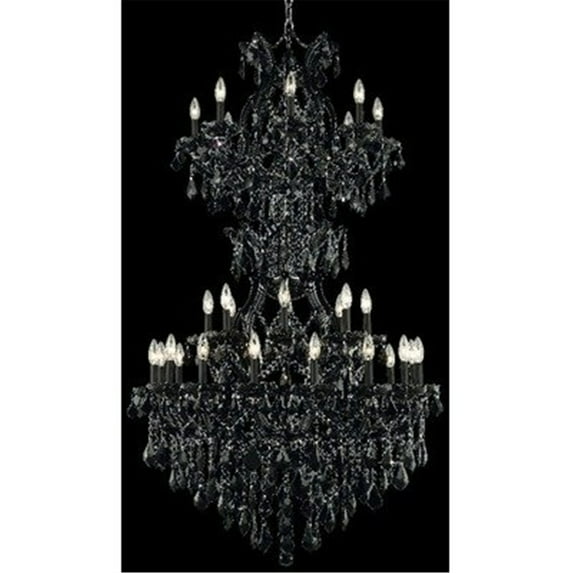 Elegant Lighting Maria Theresa 34 Light Elements Crystal Chandelier