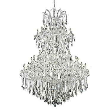 Elegant Lighting Maria Theresa 54" 61 Light Royal Crystal Chandelier