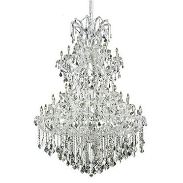 Elegant Lighting Maria Theresa 54" 61 Light Royal Crystal Chandelier
