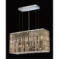 thumbnail image 1 of 2018 Maxime Colloection Chandelier L:32 in W:9in H:13in Lt:8 Chrome Finish (Spectra Swarovski Crystals), 1 of 2