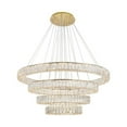 thumbnail image 1 of Monroe Integrated LED chip light Gold Chandelier Clear Royal Cut Crystal, 1 of 9