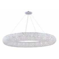 Elegant Lighting Paris 24 Light Chandelier in Chrome
