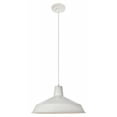 thumbnail image 1 of Elegant Lighting Penrose Collection Pendant D15.9 H8.8 Lt:1 Glossy frosted white Finish, 1 of 6