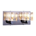 thumbnail image 1 of 2070 Reflection Collection Wall Sconce W:11in H:5in Ext: 5in Lt:2 Chrome Finish Royal Cut Crystal (Clear), 1 of 1