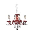 thumbnail image 1 of Rococo 4 light Red Pendant - V7804D15RD/RC, 1 of 8