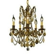thumbnail image 1 of Elegant Lighting Rosalia 18" 5 Light Elements Crystal Chandelier, 1 of 3