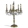 thumbnail image 1 of Elegant Lighting Rosalia 28" 5 Light Elegant Crystal Table Lamp, 1 of 1