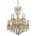 thumbnail image 1 of Elegant Lighting Rosalia 36" 24 Light Elegant Crystal Chandelier, 1 of 1