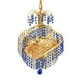 thumbnail image 1 of Elegant Lighting Spiral 14" 3 Light Royal Crystal Pendant Lamp, 1 of 2