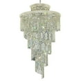 thumbnail image 1 of Elegant Lighting Spiral 48" 41 Light Royal Crystal Chandelier, 1 of 2