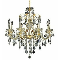 Elegant Lighting St. Francis 26" 8 Light Royal Crystal Chandelier