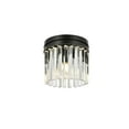 thumbnail image 1 of Elegant Lighting Sydney 12" 3 Light Royal Crystal Flush Mount, 1 of 9