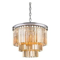 Elegant Lighting Sydney 20" 6 Light Royal Crystal Chandelier