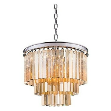 Elegant Lighting Sydney 20" 6 Light Royal Crystal Chandelier