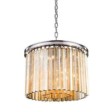 Elegant Lighting Sydney 20" 6 Light Royal Crystal Chandelier