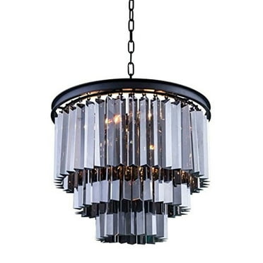 Elegant Lighting Sydney 20" 6 Light Royal Crystal Chandelier