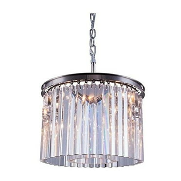 Elegant Lighting Sydney 20" 6 Light Royal Crystal Chandelier