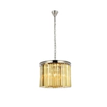 Elegant Lighting Sydney 20" 6 Light Royal Crystal Chandelier