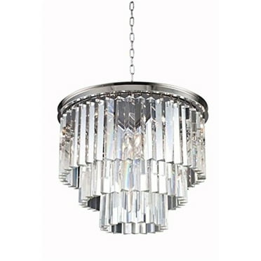 Elegant Lighting Sydney 20" 6 Light Royal Crystal Chandelier